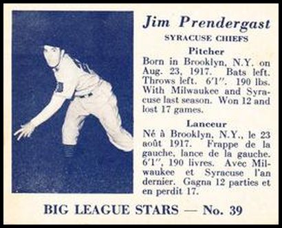 39 Jim Prendergast